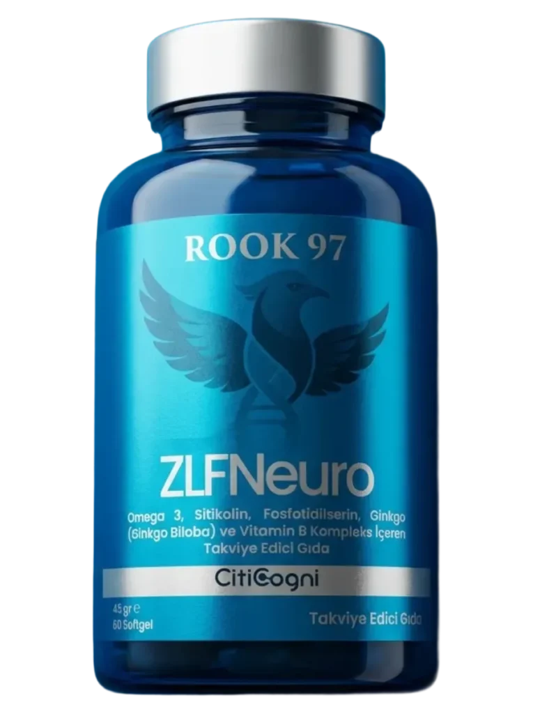 Omega 3, Sitikolin, Fosfatidilserin, Ginkgo (Ginkgo biloba) ve Vitamin B Kompleks içeren bilişsel fonksiyonları desteklemeye yönelik gelişmiş formül. Zihinsel performans rutinine destek arayanlar için tasarlanmıştır.